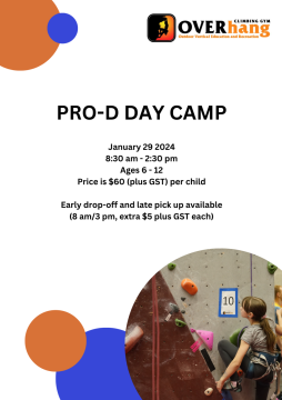 Pro-D Day Camp on January 29, 2024